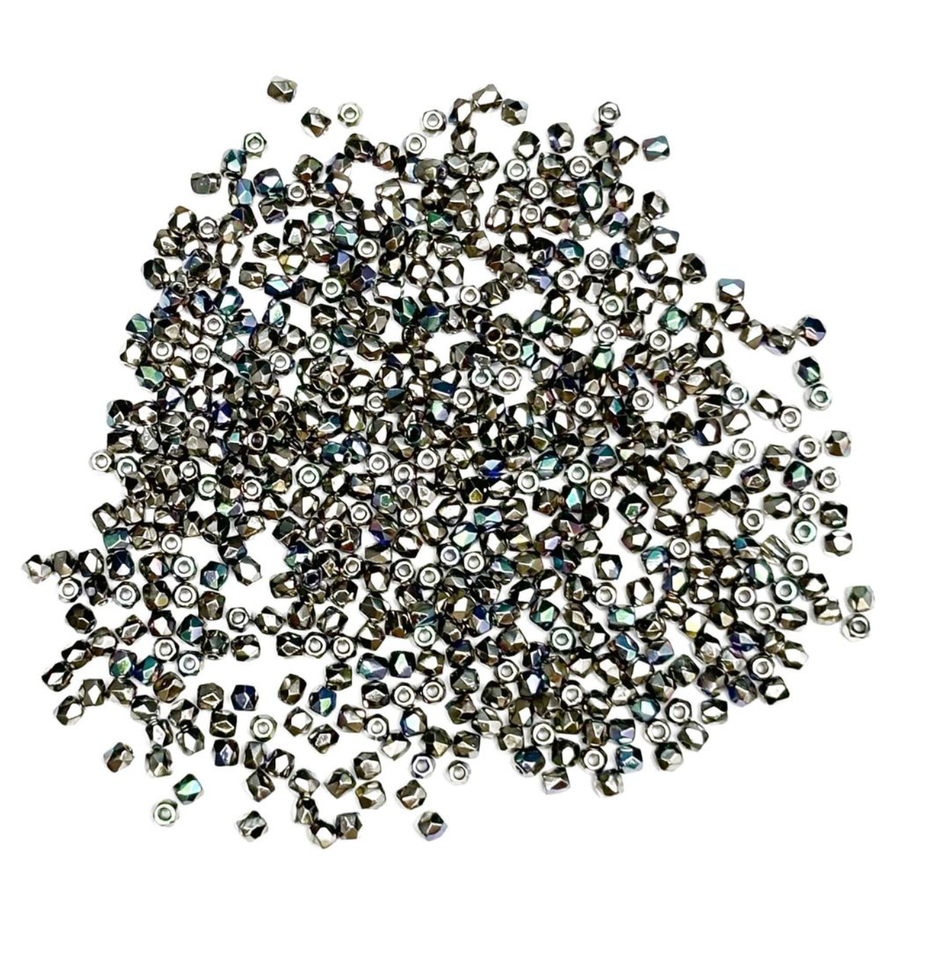 Fire Polish True 2mm 50 PCS