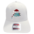 Christmas Fish Embroidered Hat