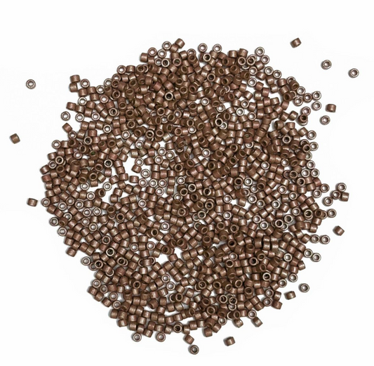 11/0 Delica Duracoat Galvanized Matte APPRX 10G