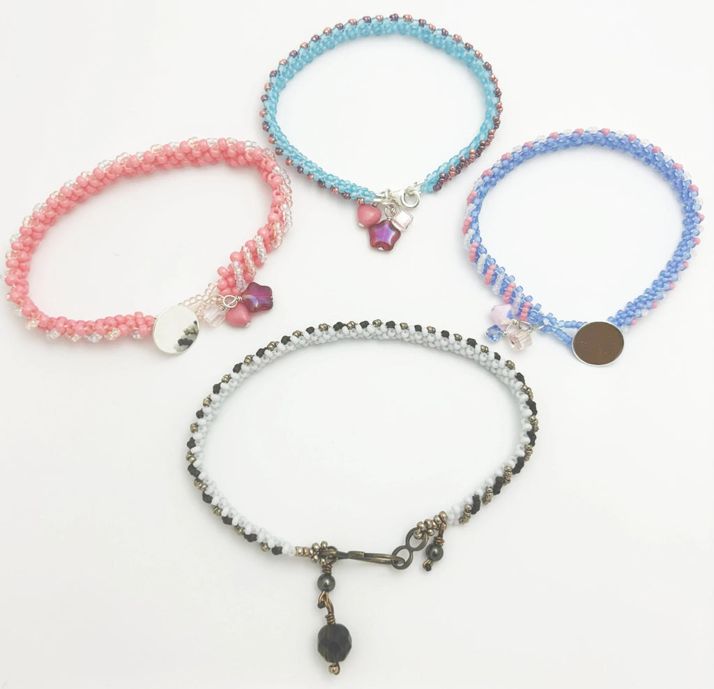 Beading Pattern to make the Fantasy Bracelet PDF (Instant Download)