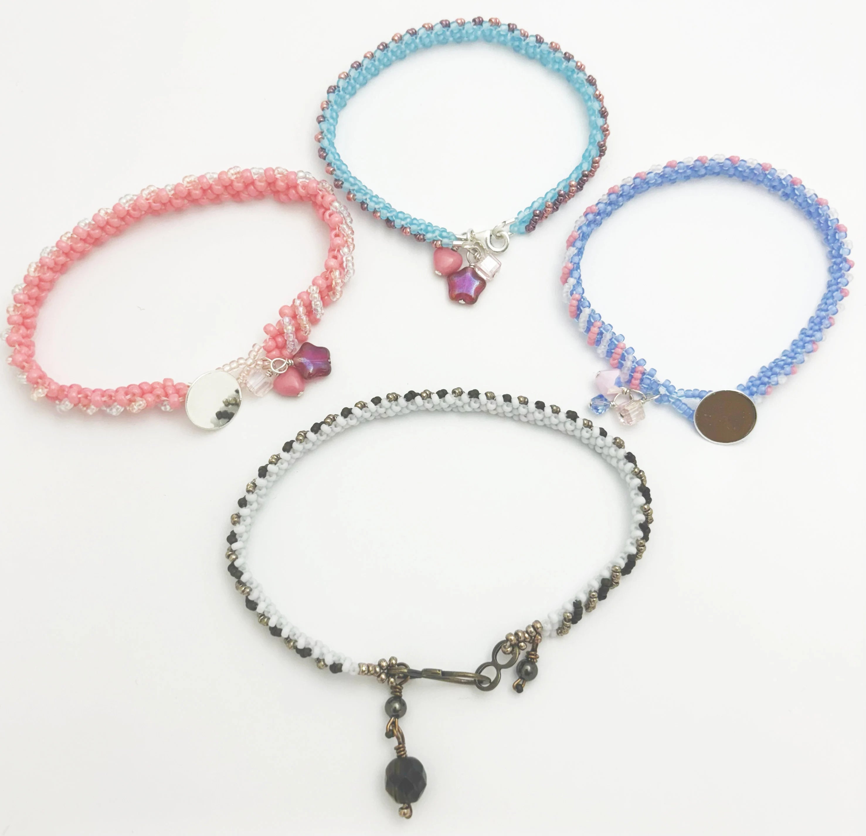 Beading Pattern to make the Fantasy Bracelet PDF (Instant Download)