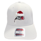 Christmas Fish Embroidered Hat