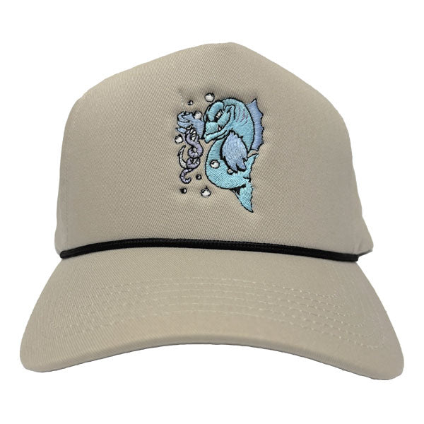 Fishy Embroidery Hat