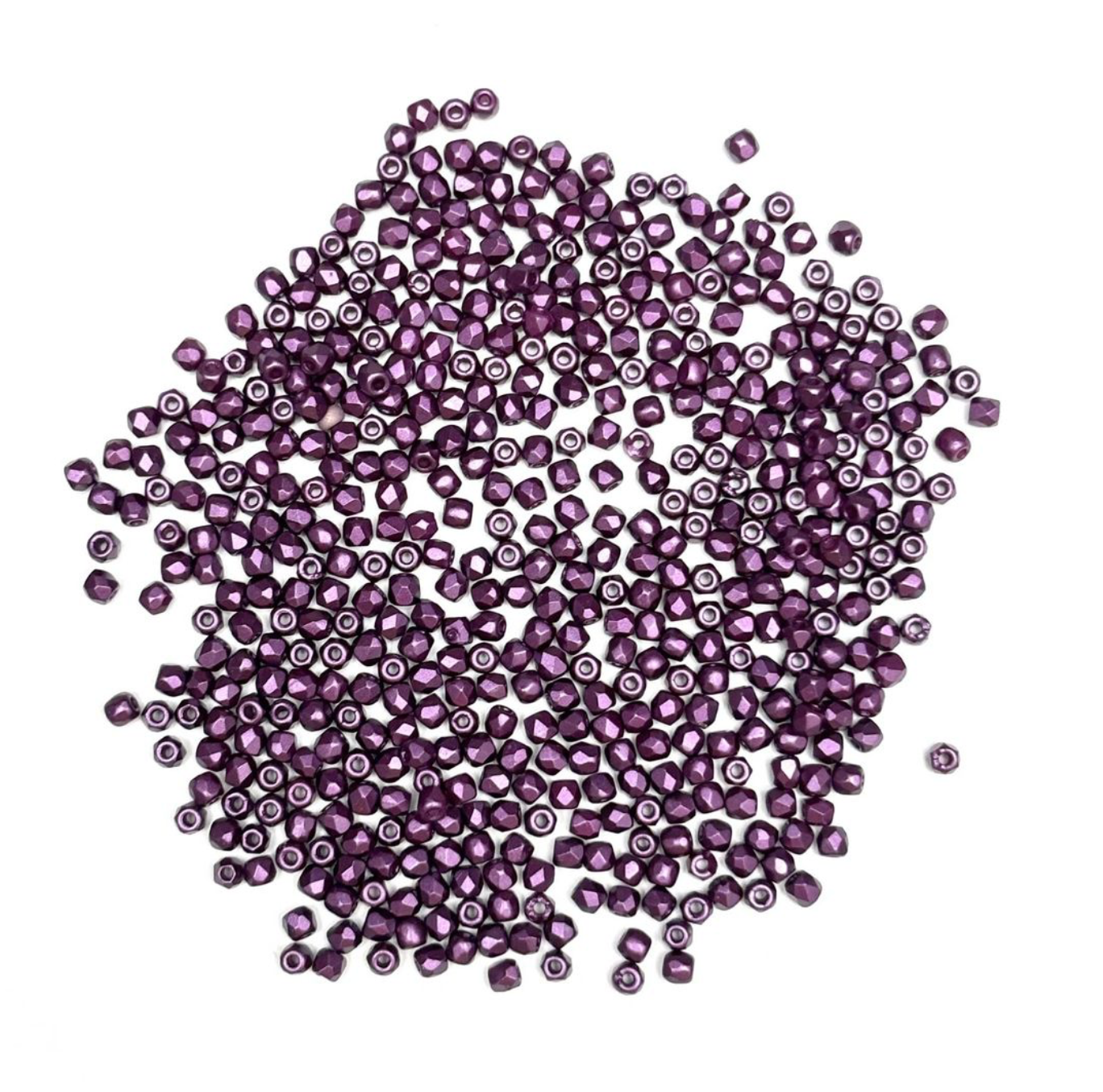 Fire Polish True 2mm 50 PCS