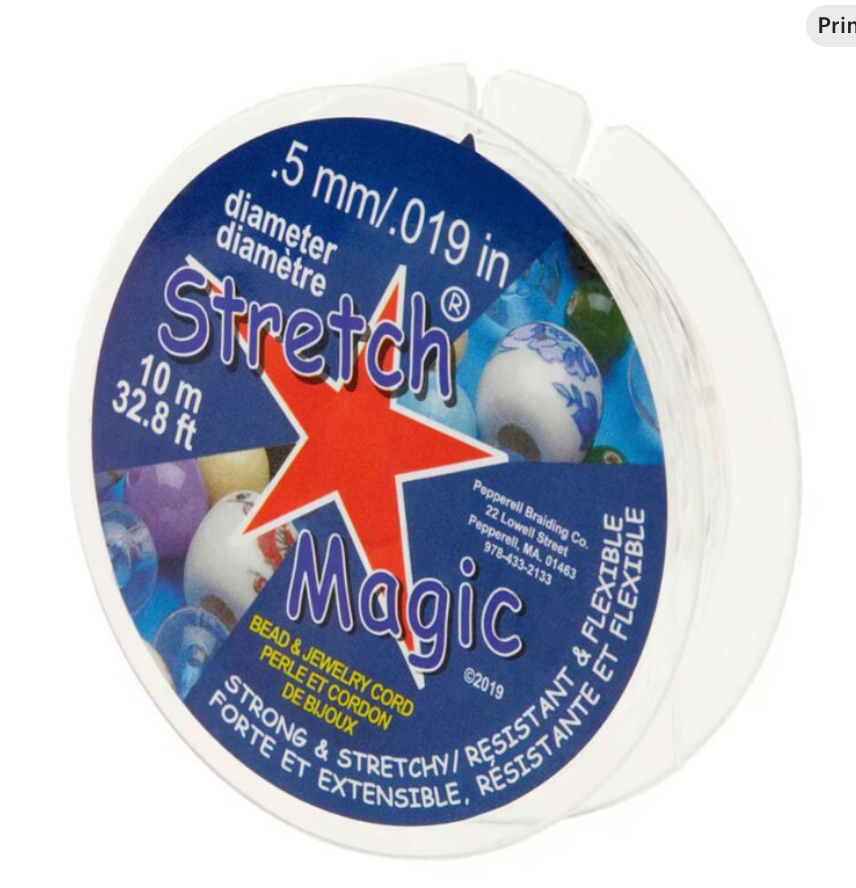 Stretch Magic Beading Stretch Cord. For jewelry Making