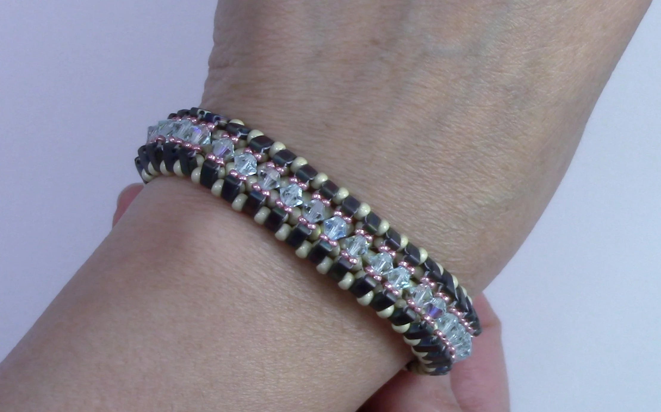 Beading Pattern to make the Vanity Bracelet PDF (Instant Download)