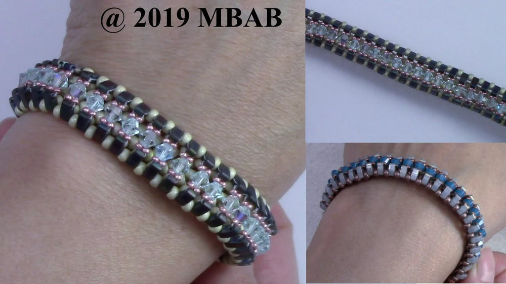 Beading Pattern to make the Vanity Bracelet PDF (Instant Download)