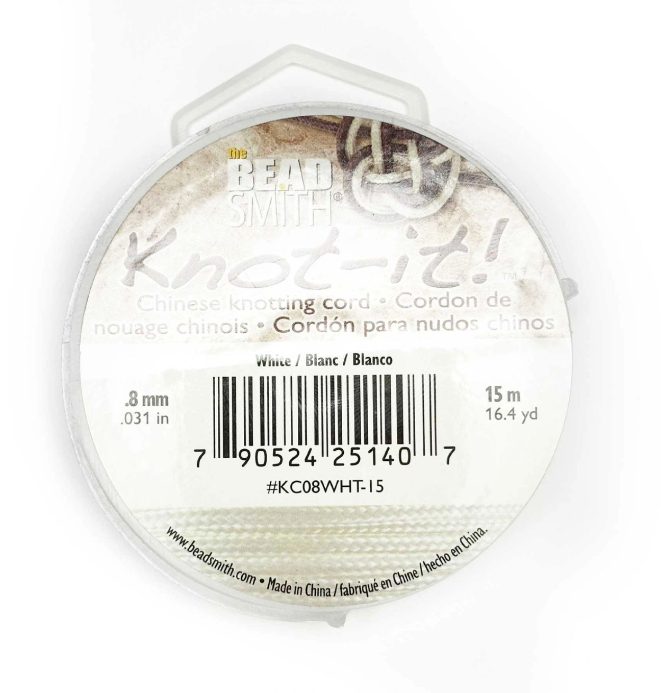 Chinese Knotting Cord .8MM 15 Meter