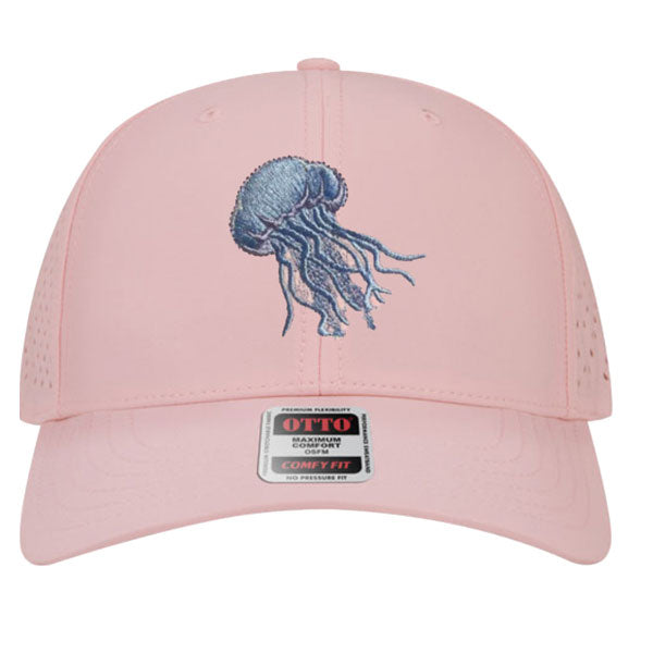 Jellyfish Embroidered Hat Baseball
